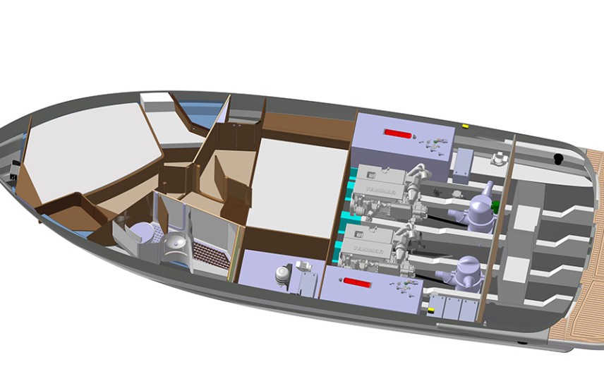 Adriana 36 Fisherman vlasnicka boat