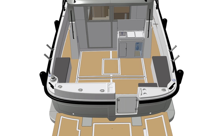 Adriana 36 Fisherman boat