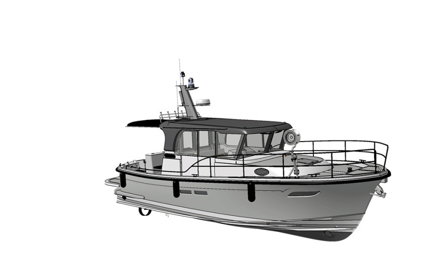 Adriana 36 Fisherman boat